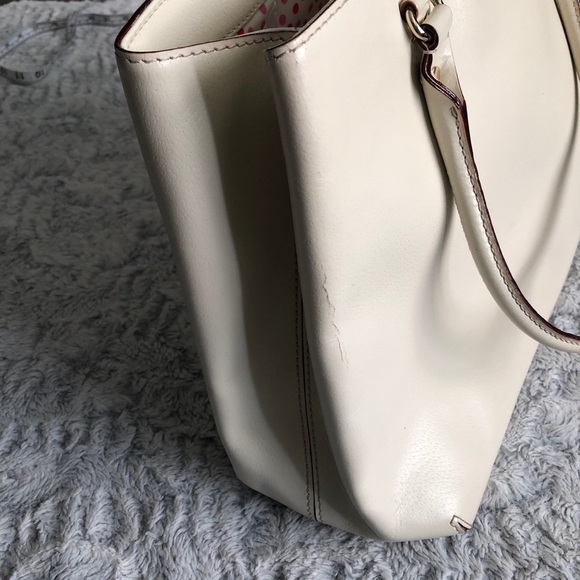 Kate Spade Leather Carryall Shoulder Bag Tote - Picture 14 of 16